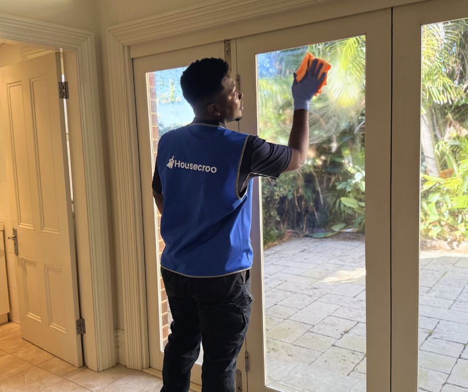 Housecroo cleaning professionals at work